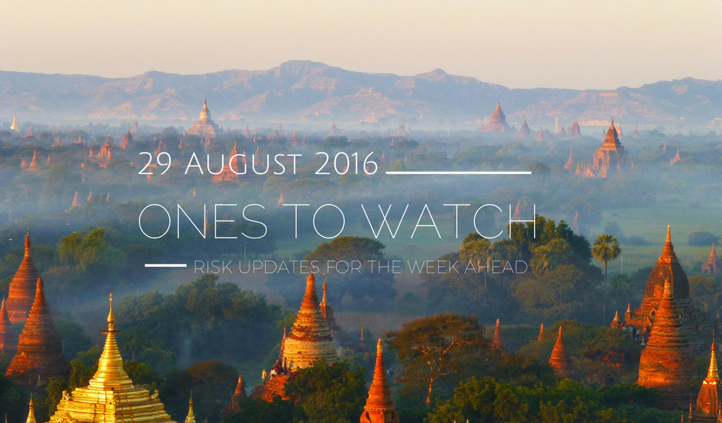 Ones to Watch: 29 August 2016