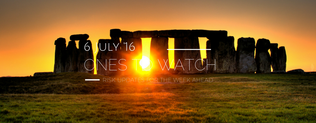 Ones to Watch: 6 July 2016