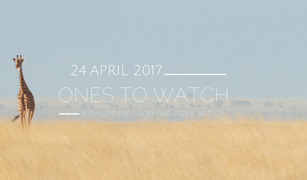 Ones to Watch: 24 April 2017