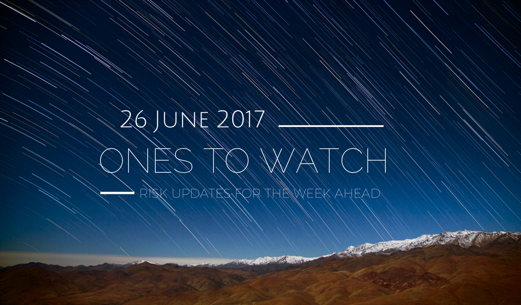 Ones to Watch, 26 June 2017