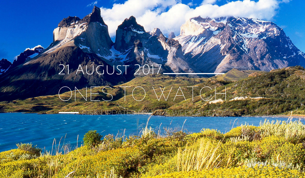 Ones to Watch: 21 August 2017