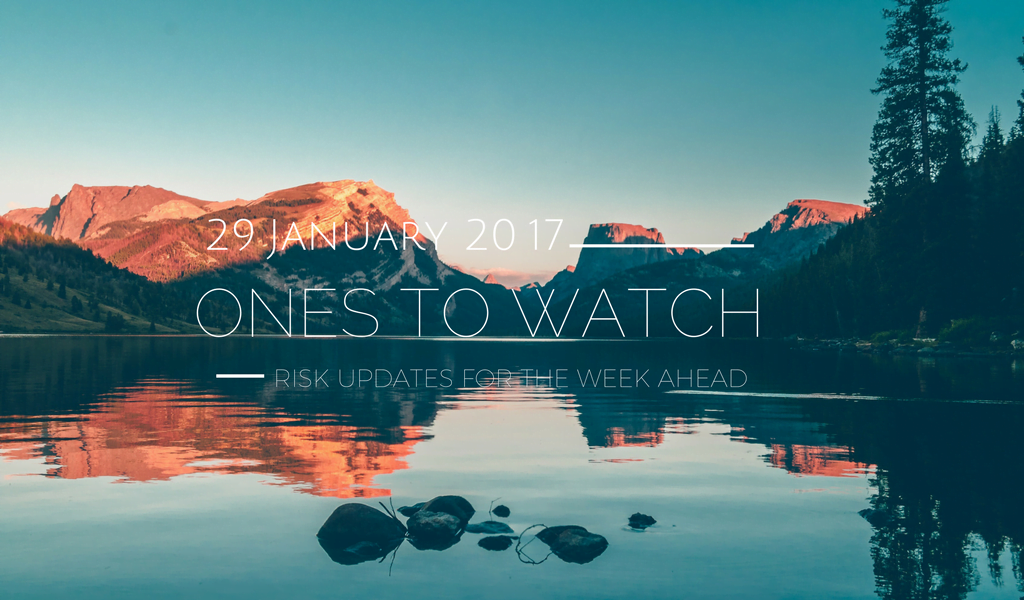 Ones to Watch, 29 January 2018