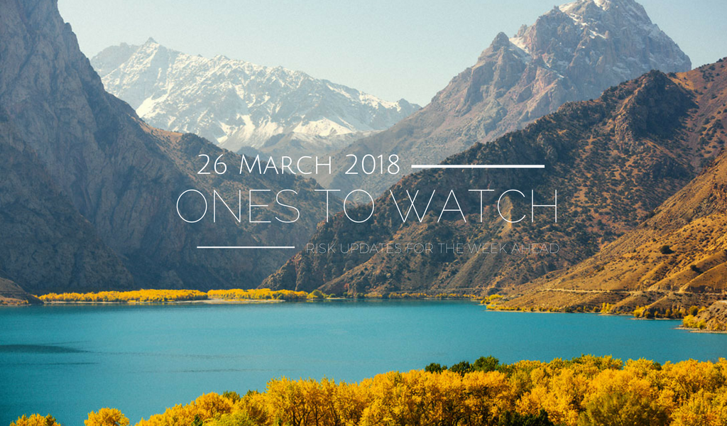 Ones to Watch, 26 March 2018