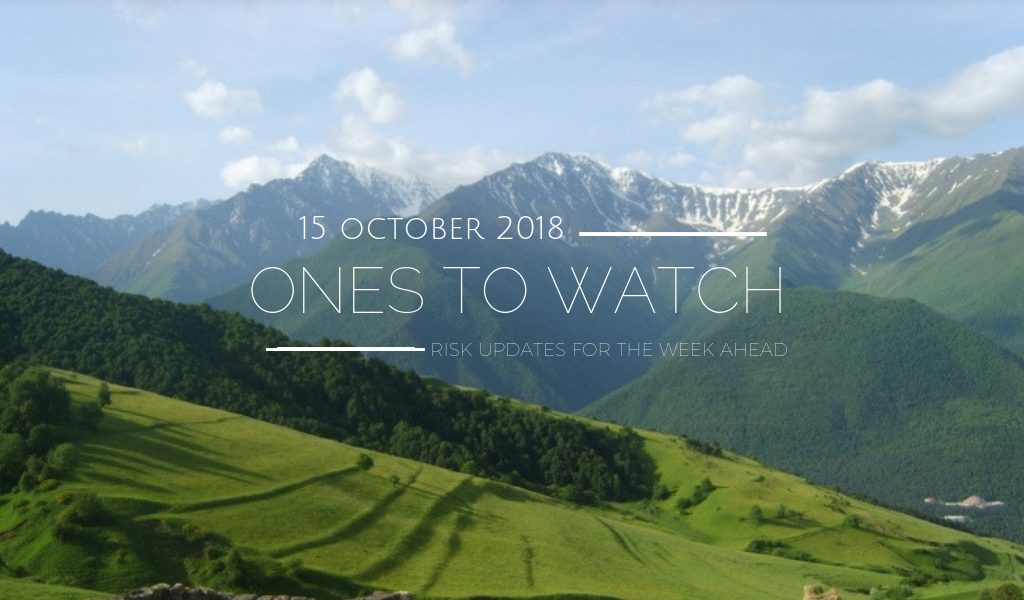 Ones to Watch, 15 October 2018