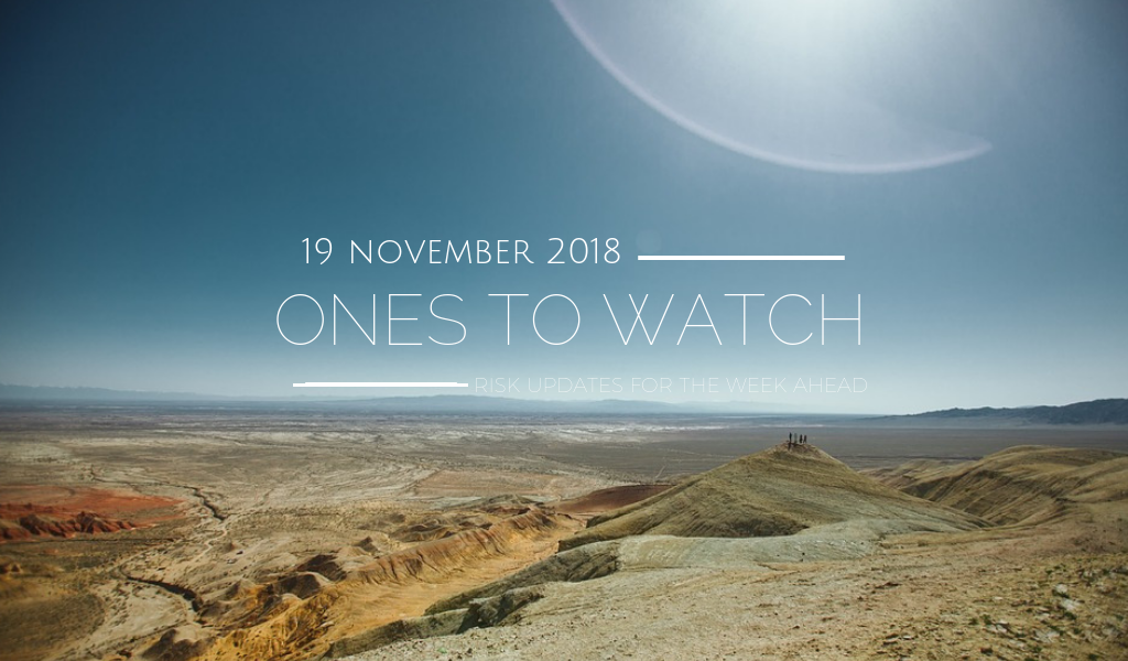 Ones to Watch, 19 November 2018