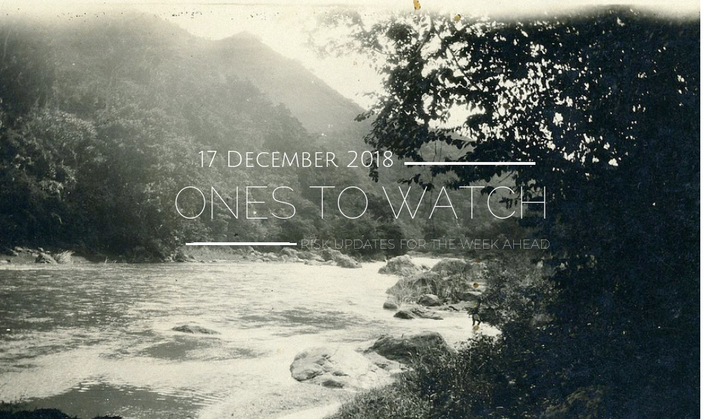 Ones to Watch, 17 December 2018