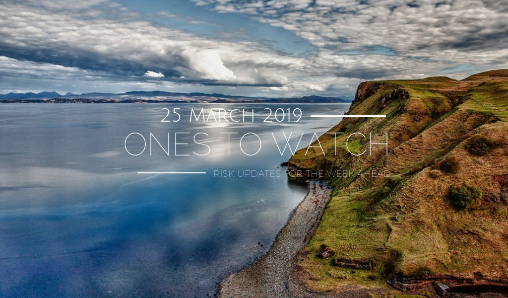 Ones to Watch, 25 March 2019