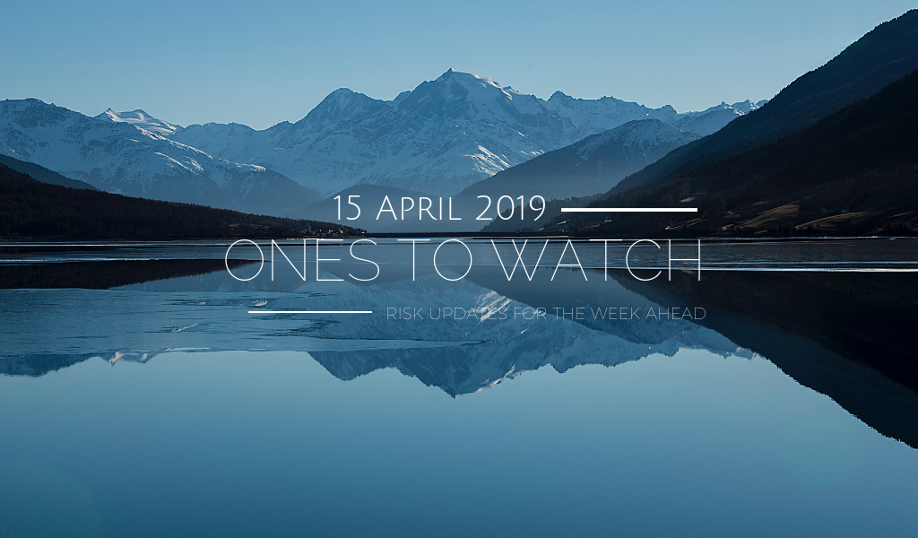 Ones to Watch, 15 April 2019
