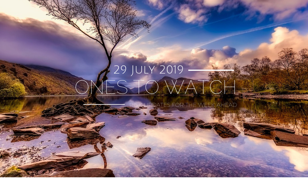 Ones to Watch, 29 July 2019